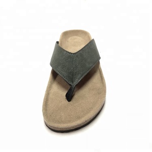 Sandali Infradito Estivi All'Ingrosso per Uomo <span class=keywords><strong>con</strong></span> <span class=keywords><strong>Suola</strong></span> in <span class=keywords><strong>Sughero</strong></span> e Soletta in Morbida Pelle - Product Image 5