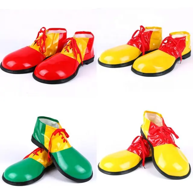 Fashion fancy dress large size halloween party performance favors clown shoes for sale