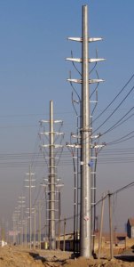 Transformador de distribución octogonal, línea de energía eléctrica, <span class=keywords><strong>poste</strong></span> <span class=keywords><strong>Tubular</strong></span> de Metal y acero - Product Image 4