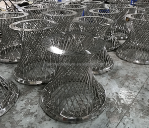 Elegante Rvs Vogelnest Marmeren Salontafel/Center Tafel Ontwerp - Product Image 6