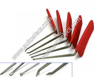 Lock Pick Set 5PCS L-förmiges Pin Lock Pick Lock Öffnen Schlosser werkzeuge Zubehör