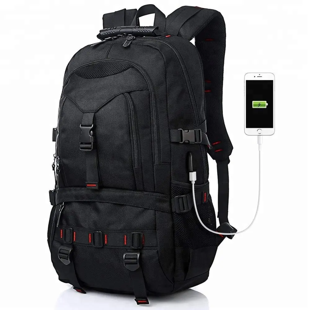 Fashion Laptop Backpack Contains Multi-function Pockets, Durable Travel Laptop Backpack Bag with USB Charging Port