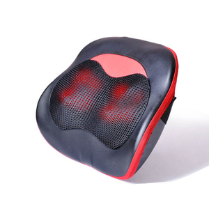 Cojín de masaje lumbar de calor por infrarrojos, masajeador de espalda 3D - Product Image 1
