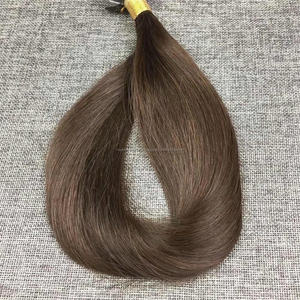 Punta <span class=keywords><strong>i</strong></span> cutícula aligneed Virgen del pelo marrón color - Product Image 3