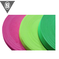 Vente en gros de sangle en nylon élastique PP à motif de rayures à la mode en polyester/coton