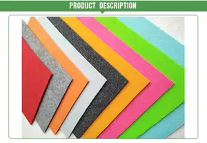 Cheap Price PPPE Polyester Fabric Needle Punched Felt Nonwoven For Coasters