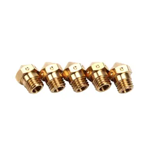 MK10 Nozzle For Hotend Kit Mk10 Brass Nozzle M7 3D Printer Brass MK10 Nozzle MK 3D Printer Parts