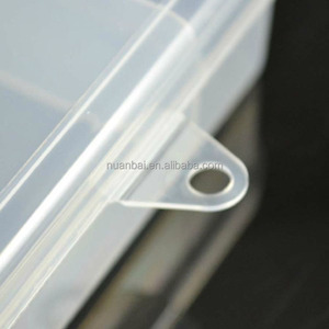 Hộp đựng đồ nhựa trong suốt 5 ngăn, 5 ô đựng hạt cườm, đồ dùng mỹ thuật cho trẻ em, hộp đựng đồ thủ công DIY - Product Image 4