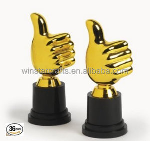 Medallas 3D hechas a medida de fábrica, trofeos IP de pulgares para eventos deportivos - Product Image 2