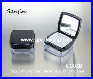 praça garra Polvera / envases cosméticos de lujo / Polvos compactos / Embalaje cosmético / Sombra de ojos / Pintalabios - Product Image 1