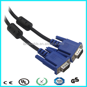 15pin1.8m 6ft vga del cavo a doppio core traghetti per la vendita - Product Image 1
