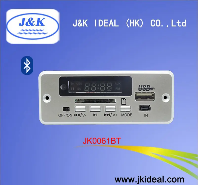 JK0061BT FM audio di amplificazione del suono mp3 modulo bluetooth per 5.1 altoparlanti
