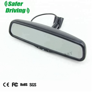 Saferdriving HD gương cam 4.3 inch LCD tự động mờ xe gương chiếu hậu màn hình với khung đặc biệt Quảng Châu (xy-2503u) RGB - Product Image 3