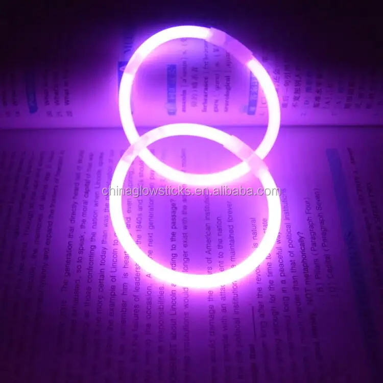 Đêm chạy sáng Vòng đeo tay GLOW STICK bán buôn phát sáng trong bóng tối thanh