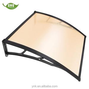 Auvents en aluminium transparents pour pièces de PC DIY, protection contre la pluie, porte, 4x4 - Product Image 2