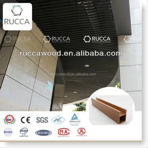 Ruccawood WPC Thiết Kế Hiện Đại Phong Cách Khuyến Mãi Không Thấm Nước Dải Trần Hội Đồng Quản Trị Vật Liệu Sử Dụng Cho Trần Giả Bảng Điều Chỉnh - Product Image 4