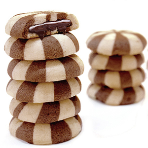 Dễ dàng hoạt động đôi điền đóng cặn máy cho Sô Cô La đầy ngào cookie máy - Product Image 5