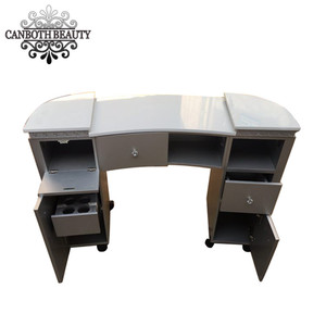 <span class=keywords><strong>Vintage</strong></span> manicure nail tavolo table mobili per il salone con piano in marmo CB-M700 - Product Image 2