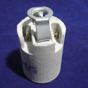 Adyce — support de lampe électrique en céramique, petite coque à vis, base porte-lampe <span class=keywords><strong>e14</strong></span>, prise - Product Image 2