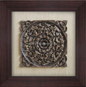 Bán Sỉ Tranh Trang Trí Tường Chạm Nổi Phòng Ngủ Lớn Khung Hộp Bóng Đen - Product Image 5