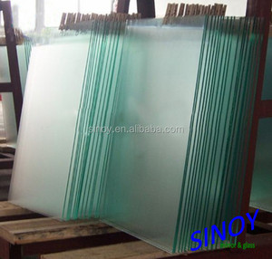 Hot! 10mm tempered low iron glass recorded with acid, Glass Etching glass, frosted glass (manufacturer) - Product Image 5