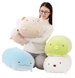60cm Giant San-X Corner Bio Pillow Japanese Animation Sumikko Gurashi Plush Toy Stuffed Soft Cartoon Kids Girls Valentine Gifts