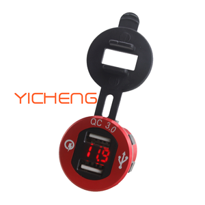 QC3.0 — adaptateur d'alimentation à double prise USB, pour moto, <span class=keywords><strong>Bus</strong></span>, bateau, QC3.0 - Product Image 1
