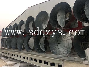 พัดลมระบายอากาศทรงกรวยฮอร์นข้อมูล1.1Kw 0.75Kw สำหรับฟาร์มสัตว์ปีก - Product Image 5