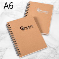 Cuaderno de Papelería Escolar de Bajo Costo en Oferta, Cuaderno de Ejercicios para Estudiantes Tamaño A6 al por Mayor, Diario Espiral
