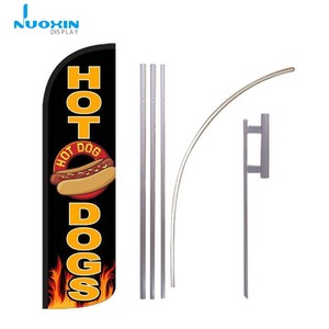 Nuoxin Kích Thước Tùy Chỉnh Swooper Nhôm Cờ Cực Cho Bán Buôn - Product Image 1