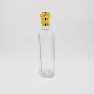 wholesale russian vodka 500ml glass bottle with top