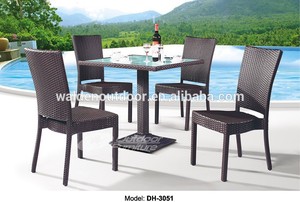 Rattan mesa de comedor y sillas ( DH-3051 ) - Product Image 1
