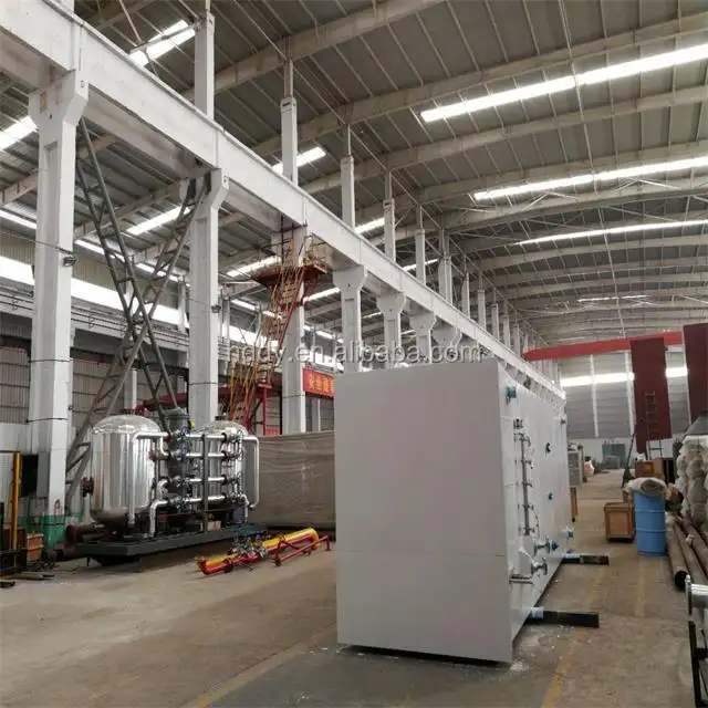 oxygen production plant with filling system