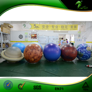 Pallone Gonfiabile Gigante in PVC da 2m, Globo Pubblicitario, Pallone ad Elio 3D a Forma di Pianeta - Product Image 3