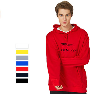 Logo bianco con stampa OEM ricamo donna uomo Unisex coppia felpe con cappuccio produttore di felpe sportive - Product Image 1