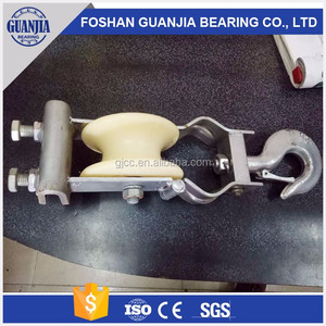 Hiệu Suất Cao Trượt Cao Su Lõm Bánh Xe U Hình Dạng Cáp Con Lăn/Ròng Rọc - Product Image 4