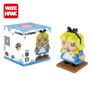 Wisehawk Blocchi <span class=keywords><strong>di</strong></span> Costruzione in Plastica Mini Educativi <span class=keywords><strong>Giocattoli</strong></span> Fai-da-Te <span class=keywords><strong>Frozen</strong></span> - Product Image 3