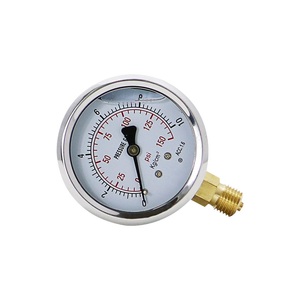 Medidor de pressão de barra 0-400, medidor de pressão de aço inoxidável 304 - Product Image 5