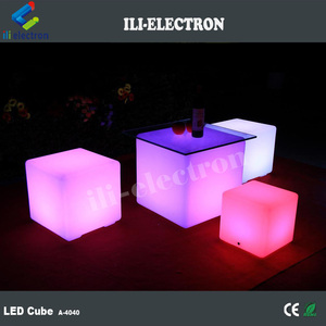 LED Cube Meubles Tabouret de Bar - Product Image 6