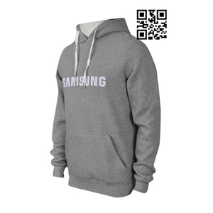 Sudadera con Capucha para Hombre, Gris, 100% Algodón, con Logotipo Bordado, Diseño de Corazón de Ángel, Estampado en Serigrafía, Ecológica, para Otoño - Product Image 2