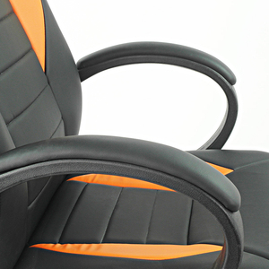 <span class=keywords><strong>Chaise</strong></span> de bureau de gaming en cuir, style siège de course - Product Image 5