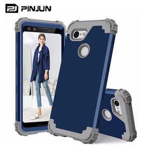 Ốp Bảo Vệ Chống Sốc Giáp Cứng Cáp Đa Chất Liệu Silicon 3 Trong 1 Ốp Cho <span class=keywords><strong>Google</strong></span> <span class=keywords><strong>Pixel</strong></span> 3 3a <span class=keywords><strong>XL</strong></span> 4 5a 6 7 Pro - Product Image 4