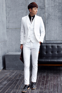 white coat suit