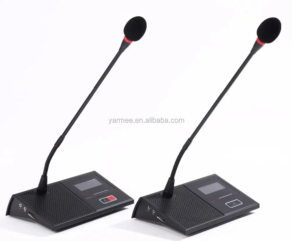 Professional wired conference microphone audio conference system for meeting