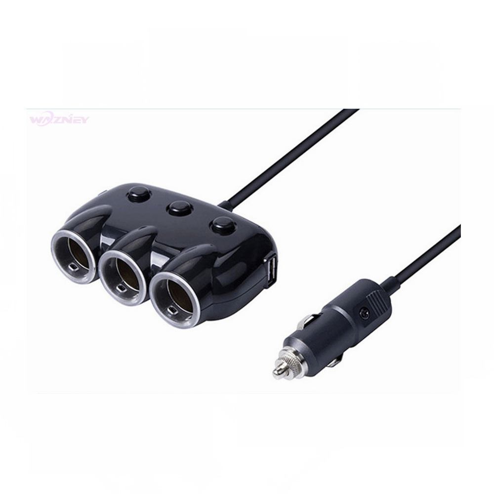 Ports Car Charger Efficient Charging for Iphone, Ipad, and Samsung