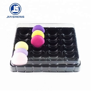Thiết kế mới nhựa vỉ Khay 24 cái <span class=keywords><strong>Macaron</strong></span> bao bì hộp với nắp - Product Image 6