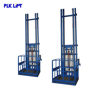 Kapalı açık kullanılan kılavuz rayı asansör kargo asansörü depo için - Product Image 2