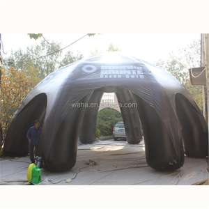 Cabina <span class=keywords><strong>de</strong></span> Pintura Inflable Negra, Carpa <span class=keywords><strong>de</strong></span> Construcción para Restaurantes, Material Oxford/PVC, Tamaño 10x5m, Bomba <span class=keywords><strong>de</strong></span> Aire Eléctrica - Product Image 2