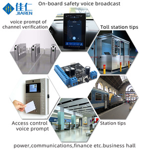 10W 9-âm thanh khuếch đại hội đồng quản trị DC 6V-35V điện MP3 giọng nói phát sóng Hội Đồng Quản trị trạm lời khuyên báo động prompter 4M bộ nhớ âm thanh thành phần - Product Image 4