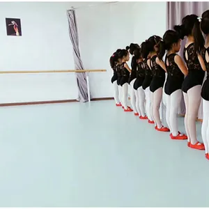 Pista de baile de vinilo de pvc para interiores, pista de estudio de ballet segura con CE